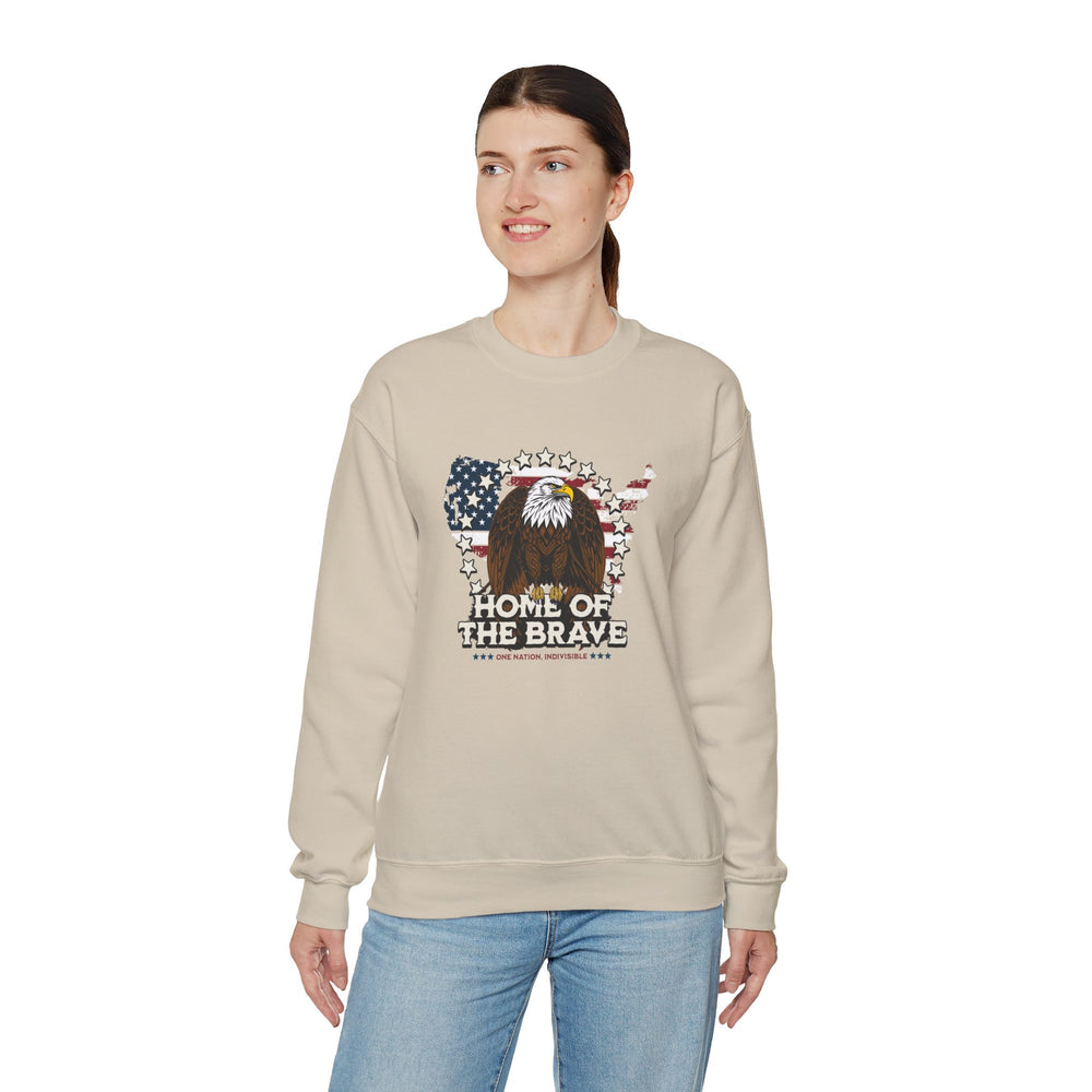 HOME OF THE BRAVE SWEATSHIRT