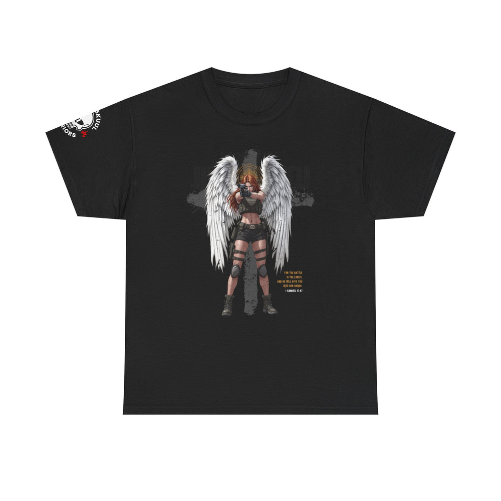 FEMALE ARCHANGEL 1 SAMUEL 17:47 T SHIRT