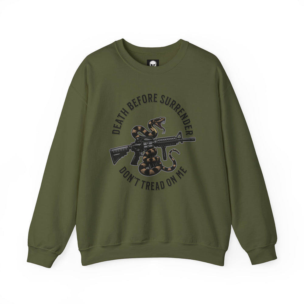 COLOR DEATH BEFORE SURRENDER SWEATSHIRT