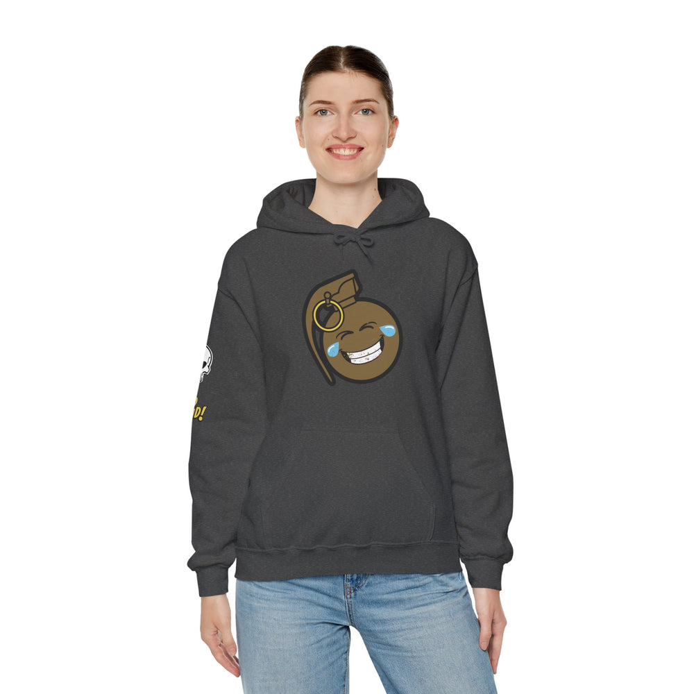 LAUGH BOMB HOODIE