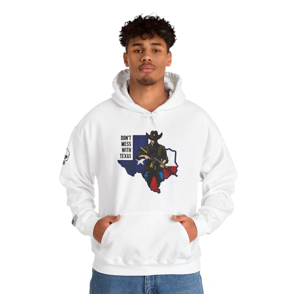 DON'T MESS WITH TEXAS STATE COWBOY HOODIE