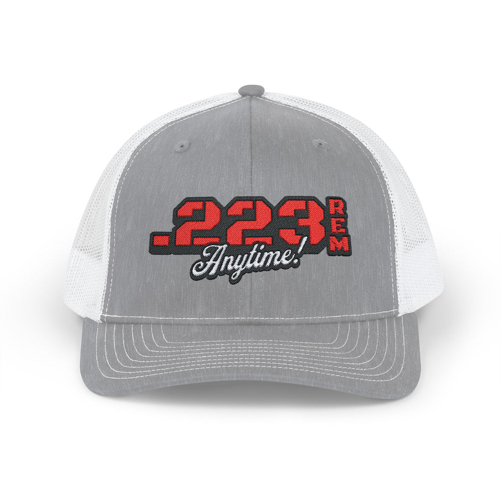 .223 REM ANYTIME TRUCKER HAT