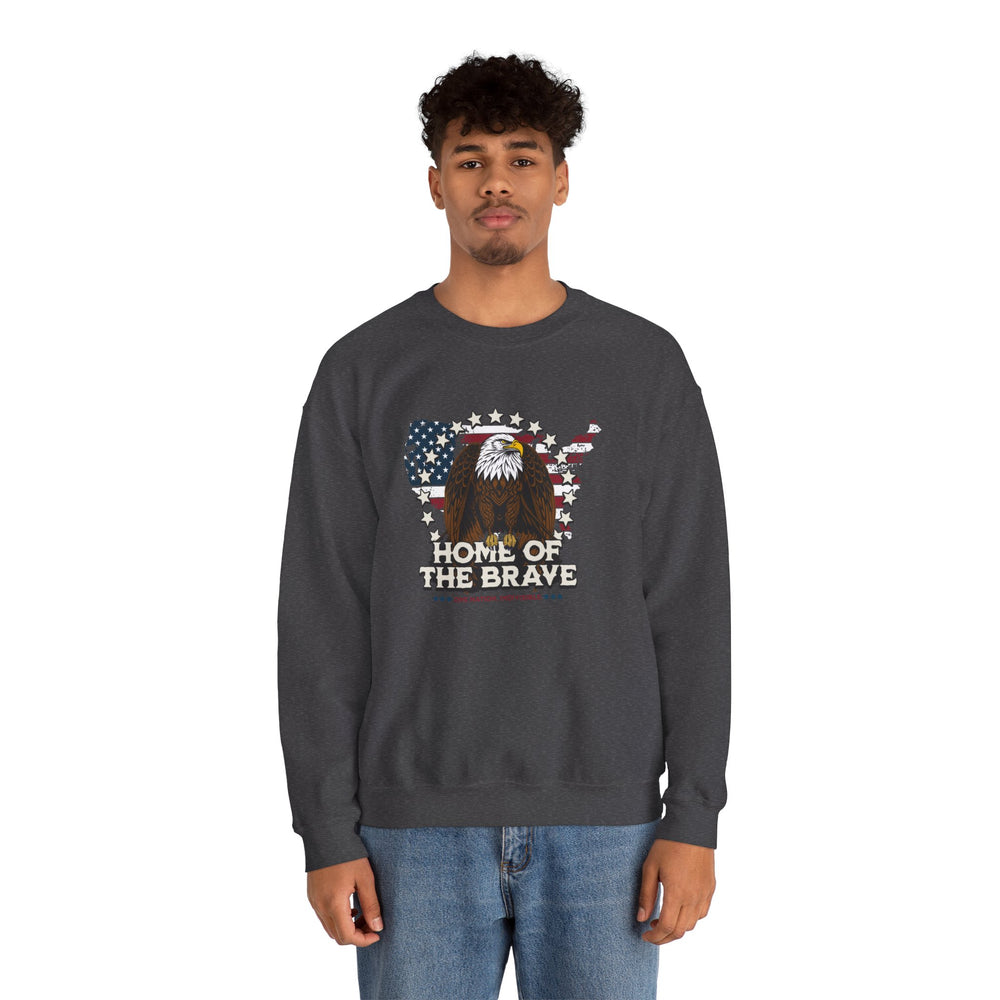 HOME OF THE BRAVE SWEATSHIRT