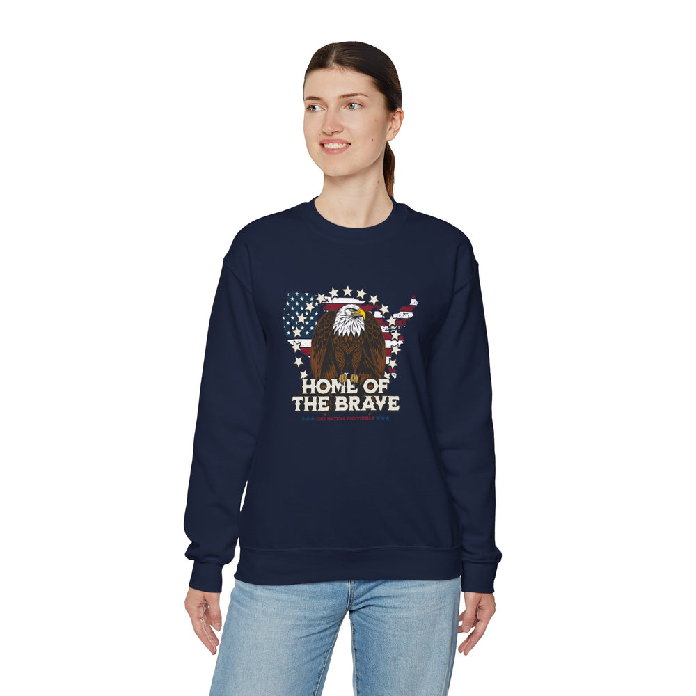 HOME OF THE BRAVE SWEATSHIRT