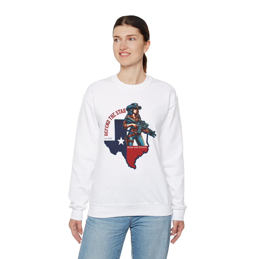 COWGIRL DEFENSE SWEATSHIRT