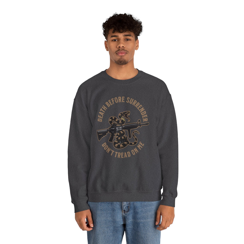 COLOR DEATH BEFORE SURRENDER SWEATSHIRT