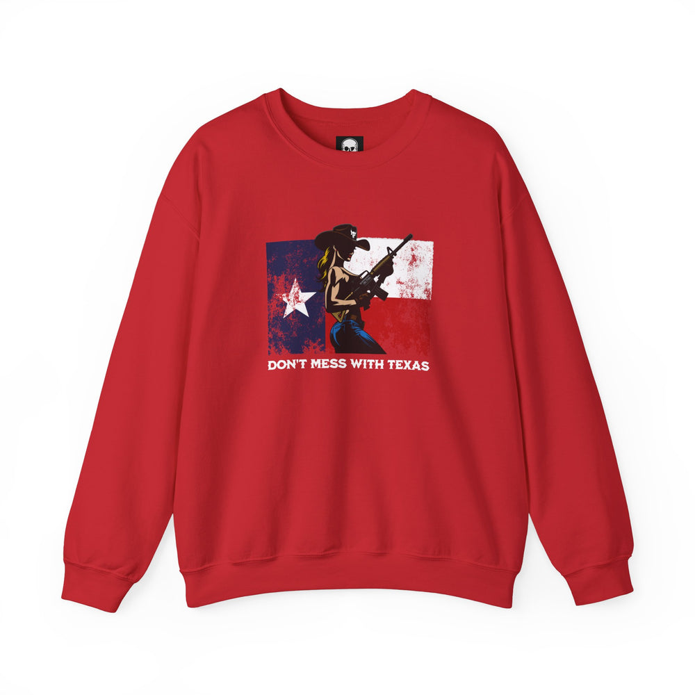 DON'T MESS WITH TEXAS COWGIRL SWEATSHIRT