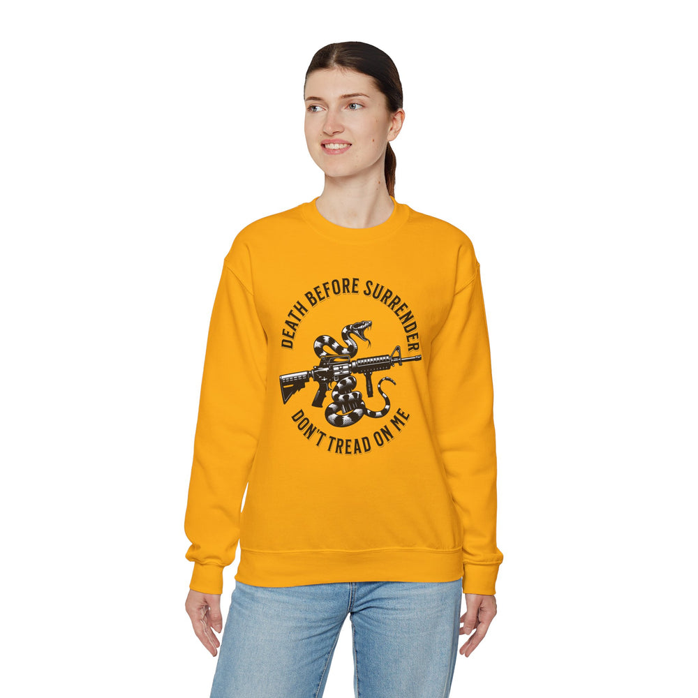 DEATH BEFORE SURRENDER SWEATSHIRT