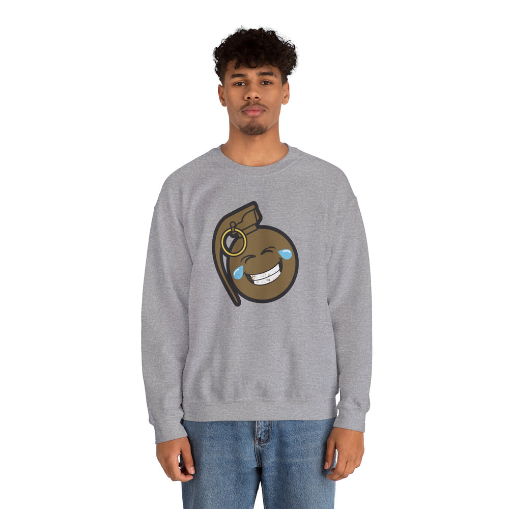 LAUGH BOMB SWEATSHIRT