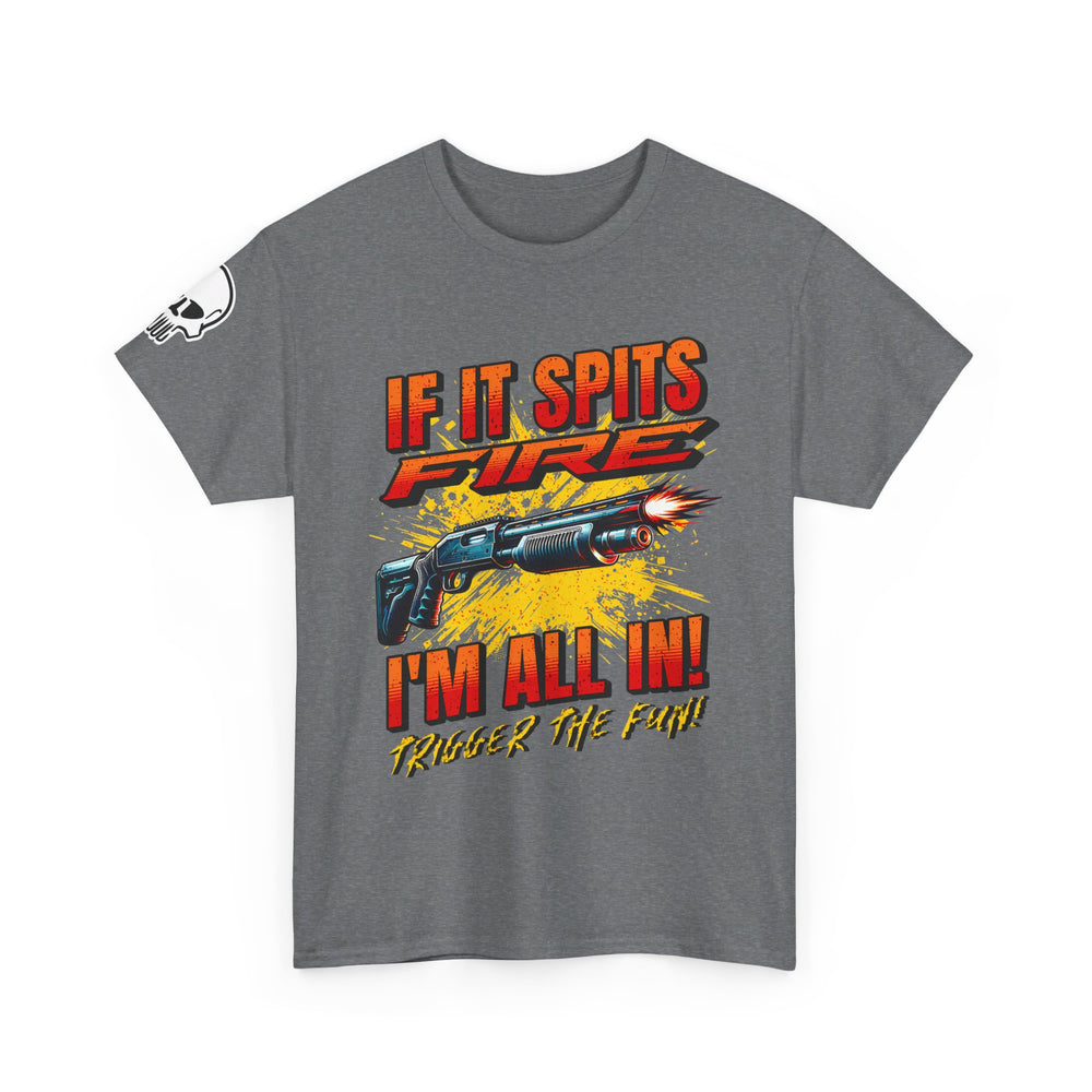 SHOTGUN SPITTING FIRE T SHIRT