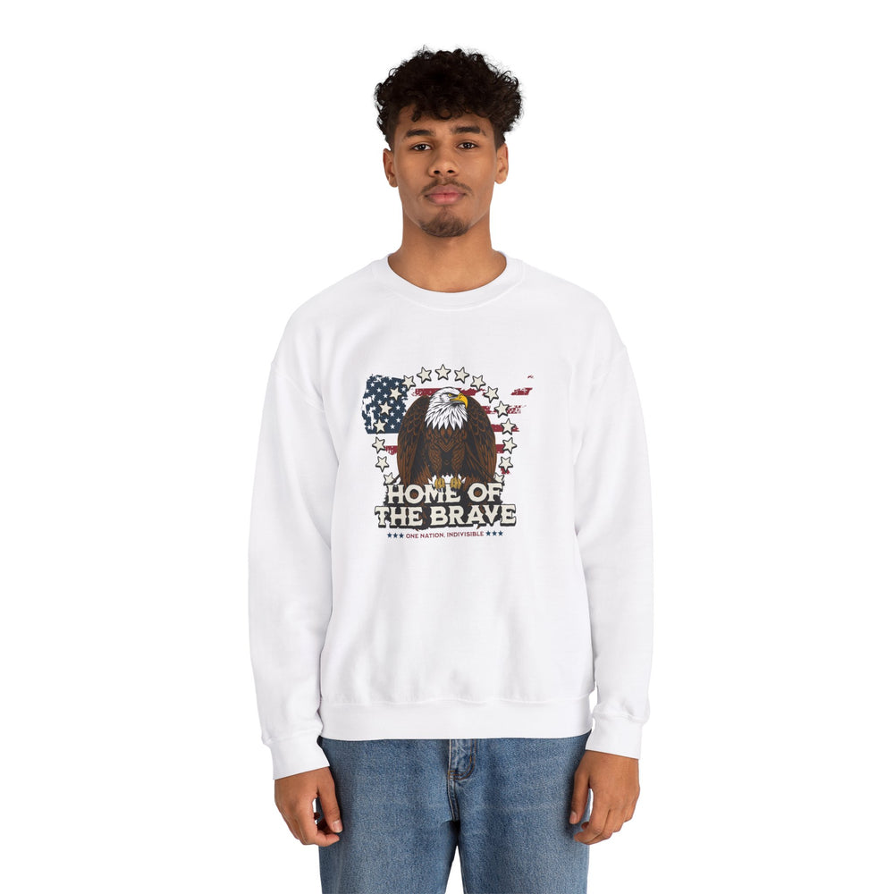 HOME OF THE BRAVE SWEATSHIRT