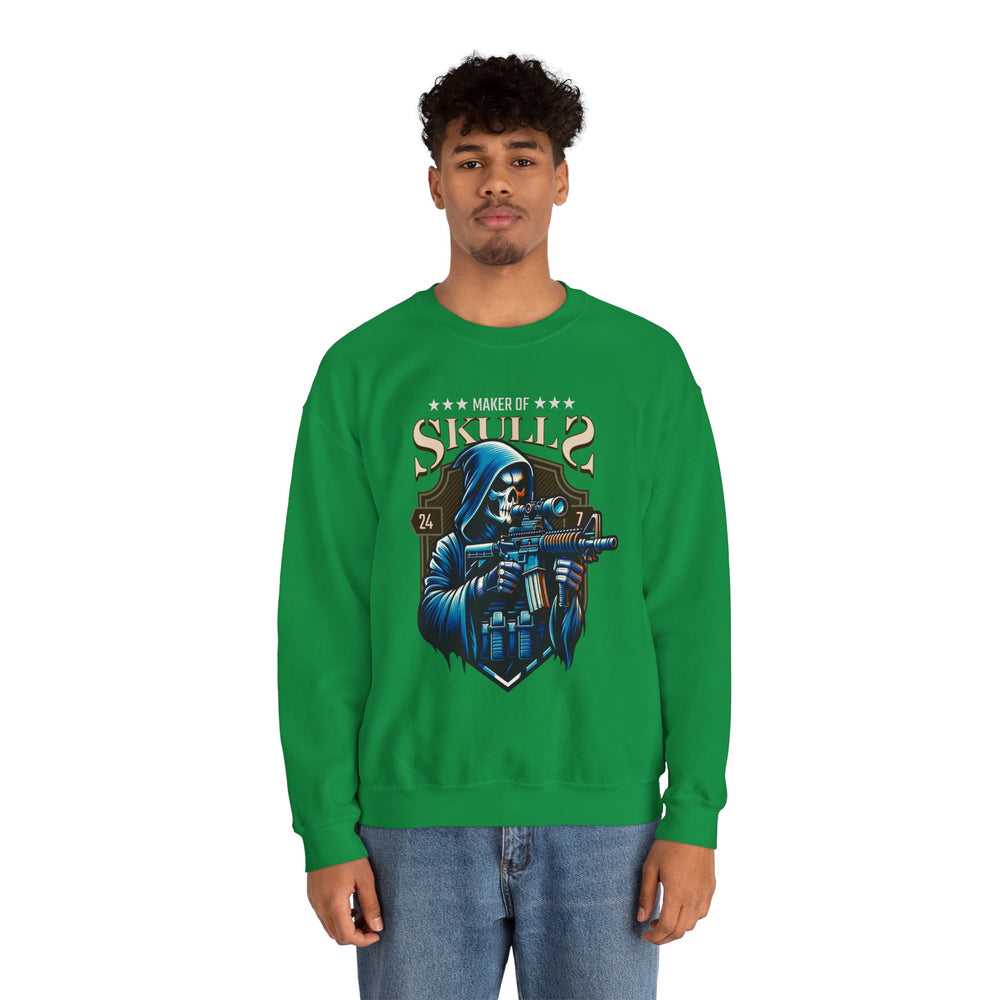 MAKER OF SKULLS SWEATSHIRT