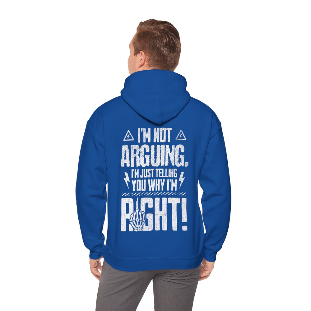 RIGHT BY DEFAULT HOODIE