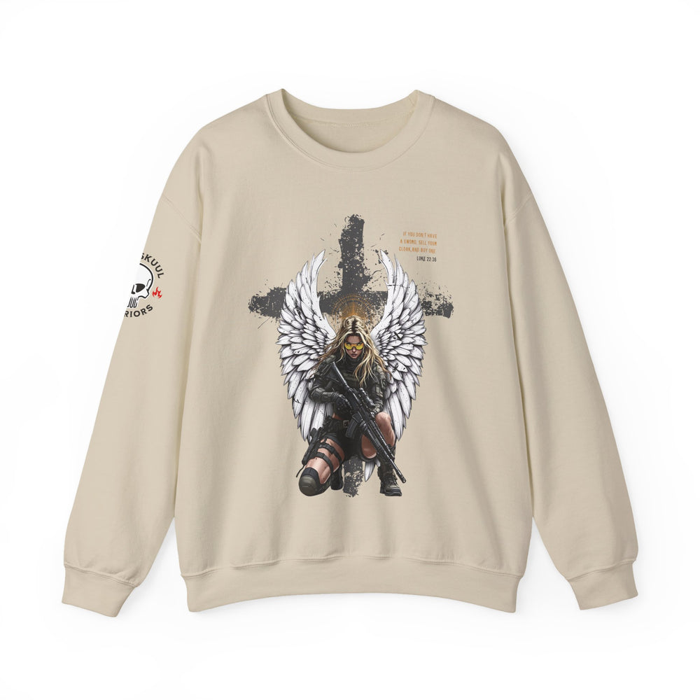 FEMALE ARCHANGEL LUKE 22:36 SWEATSHIRT