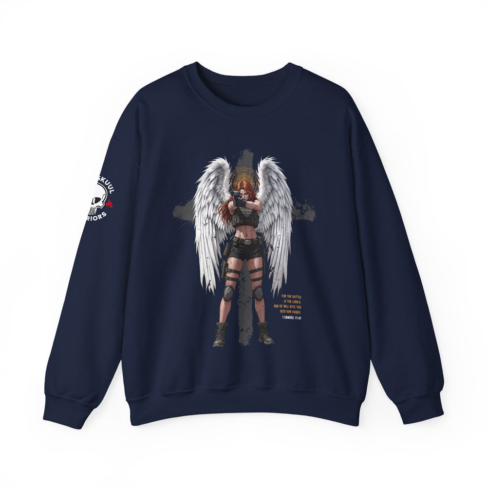 FEMALE ARCHANGEL 1 SAMUEL 17:47 SWEATSHIRT