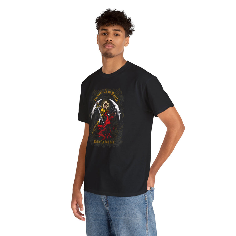 PROTECT US IN BATTLE T SHIRT