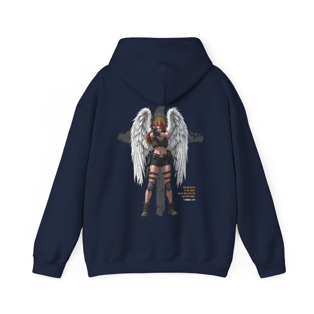 FEMALE ARCHANGEL 1 SAMUEL 17:47 HOODIE