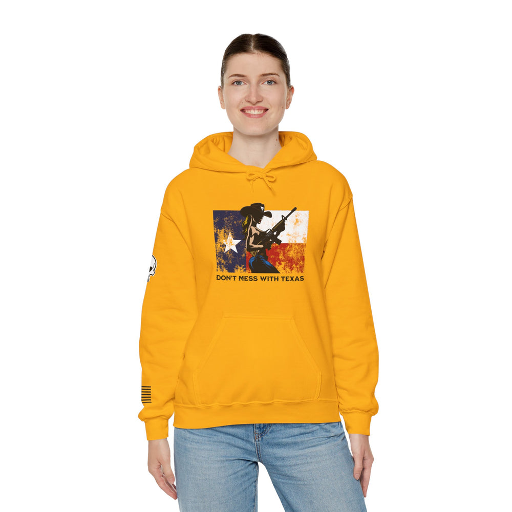 DON'T MESS WITH TEXAS COWGIRL HOODIE