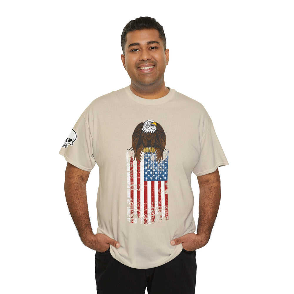 EAGLE USA FLAG T SHIRT