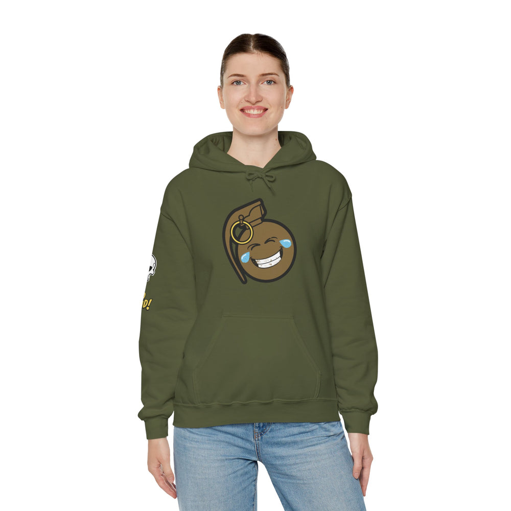 LAUGH BOMB HOODIE