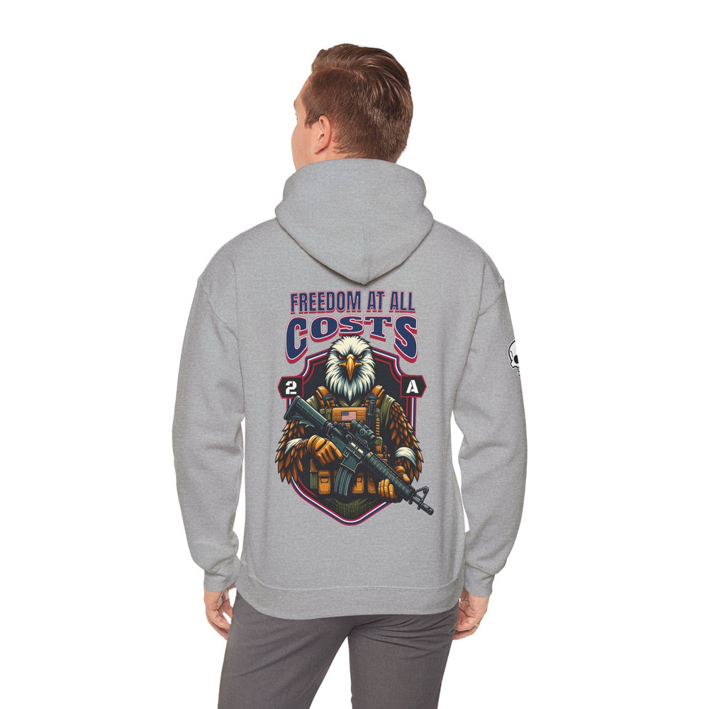 AMERICAN BALD EAGLE FREEDOM HOODIE