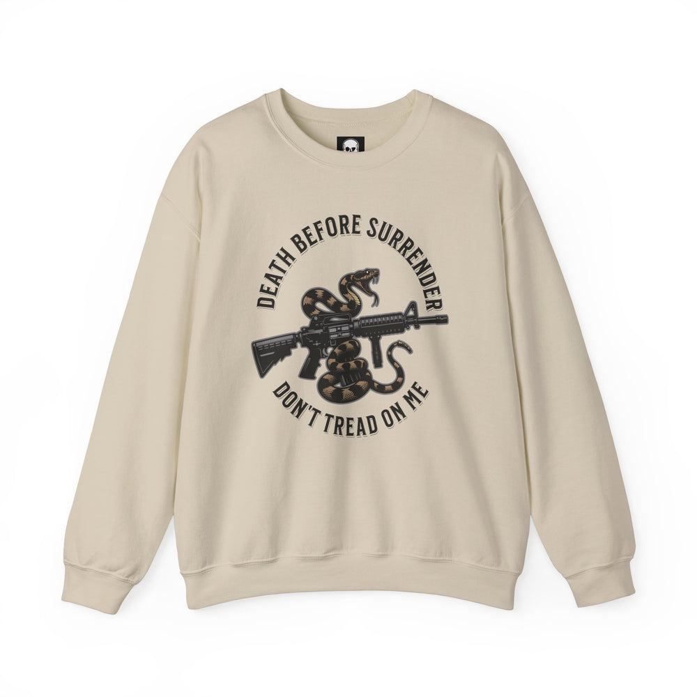 COLOR DEATH BEFORE SURRENDER SWEATSHIRT