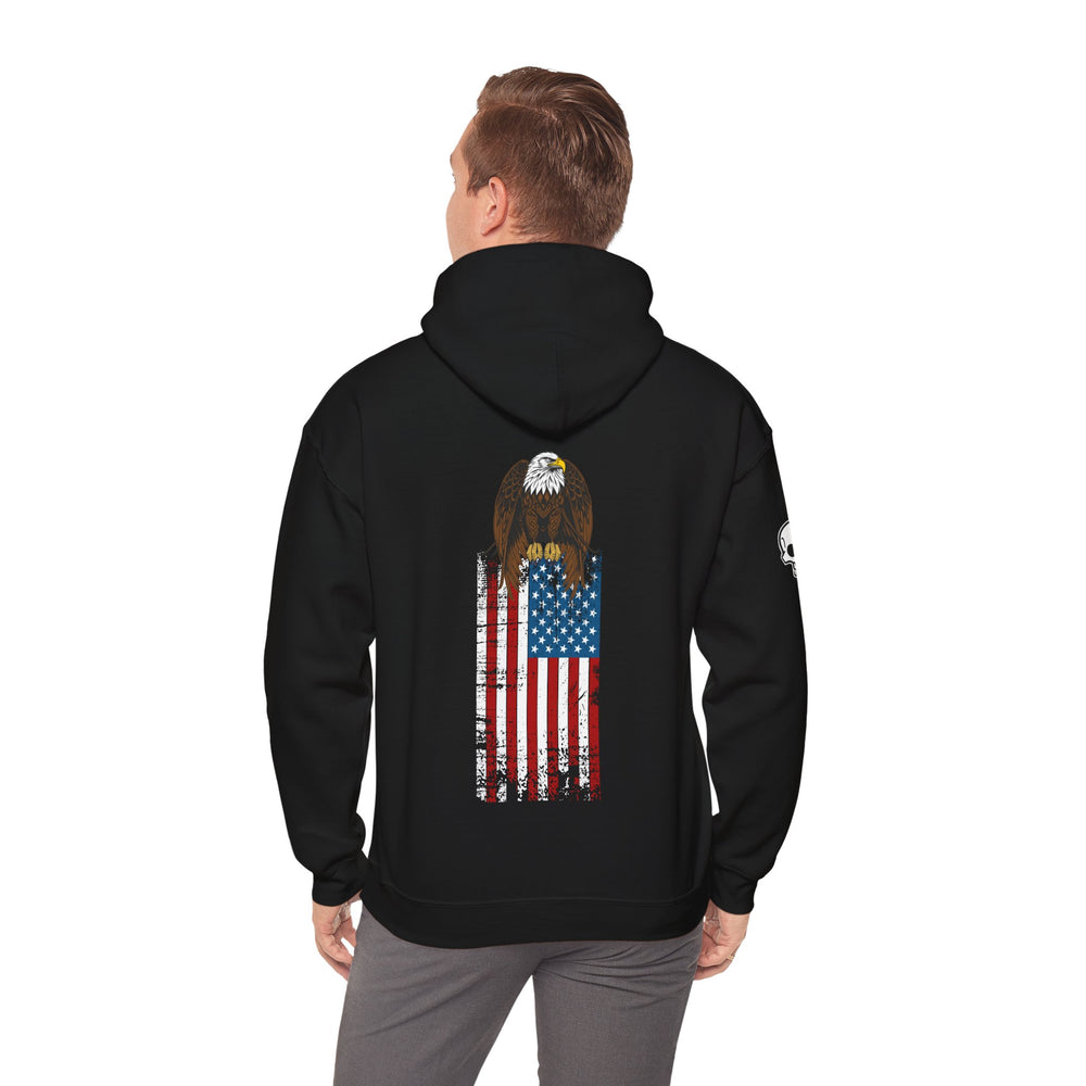 EAGLE USA FLAG HOODIE