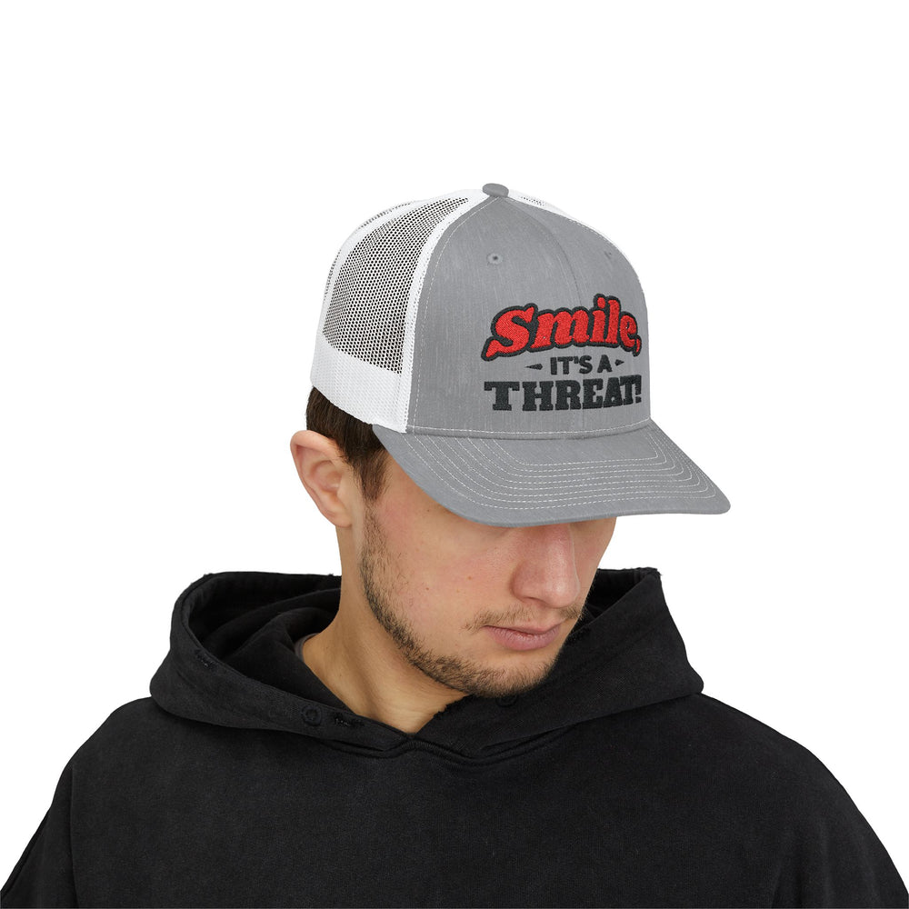 SMILE SNAP TRUCKER HAT