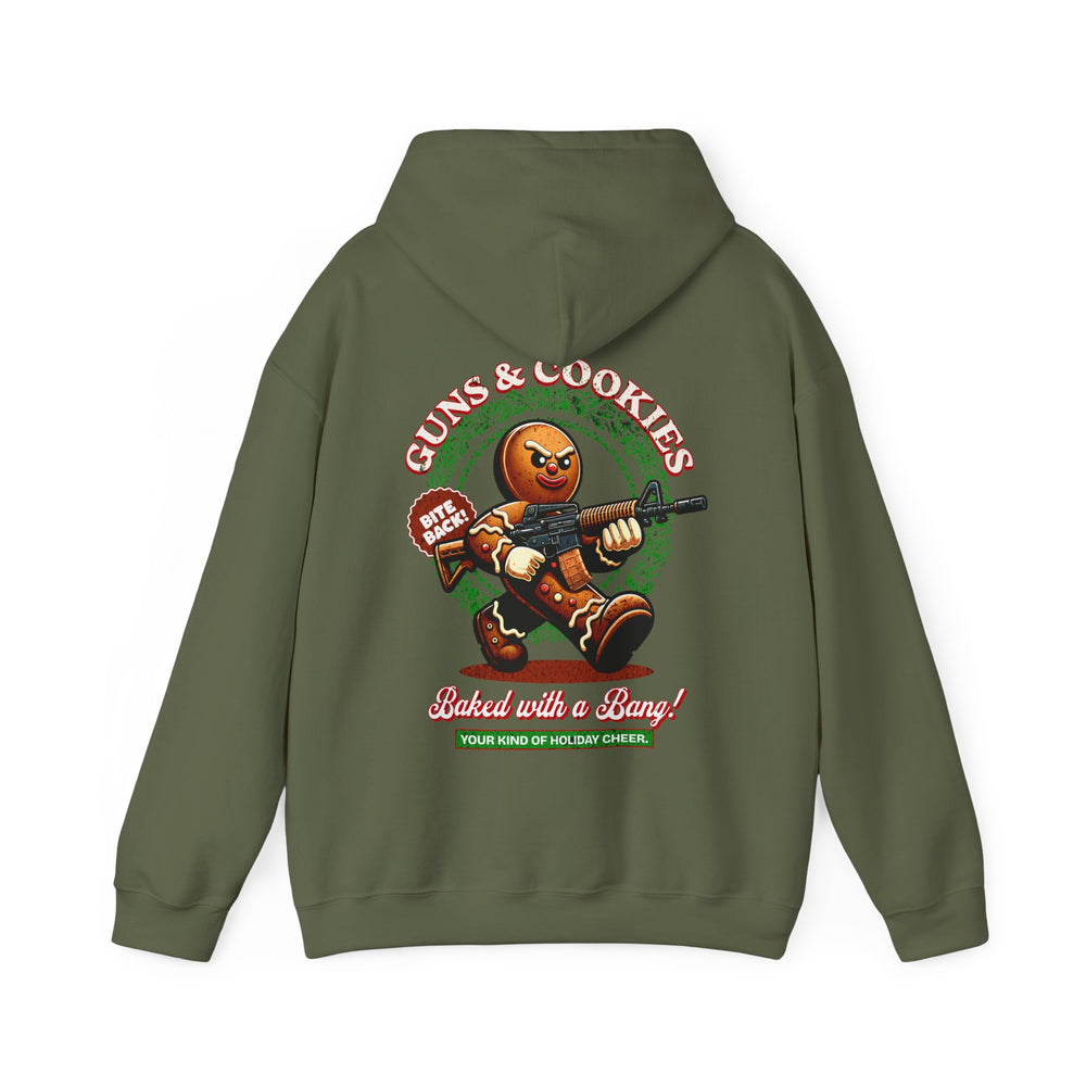 GUNS AND COOKIES XMAS HOODIE