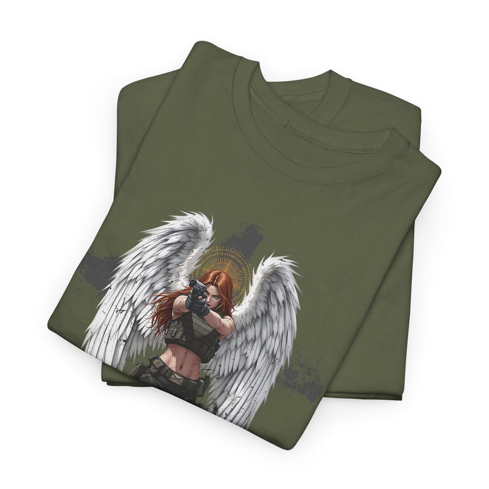 FEMALE ARCHANGEL 1 SAMUEL 17:47 T SHIRT
