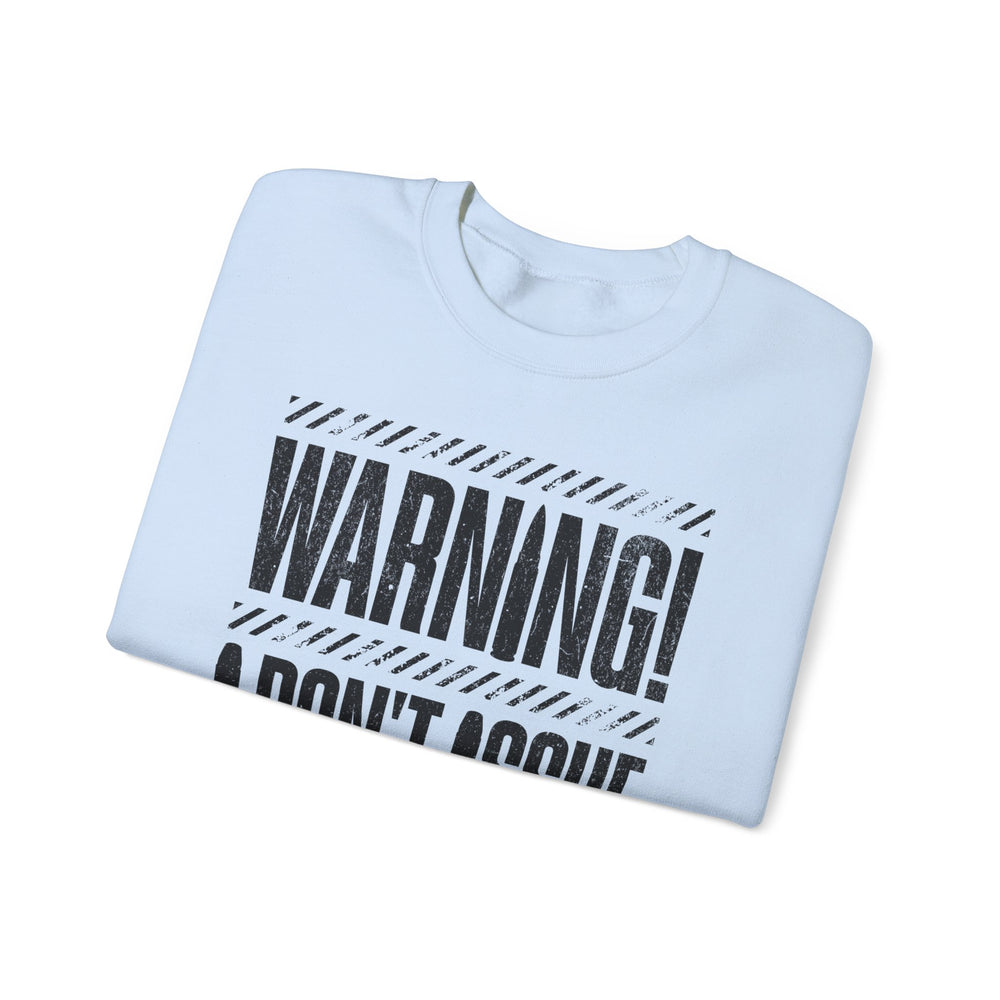 NO WARNING SWEATSHIRT