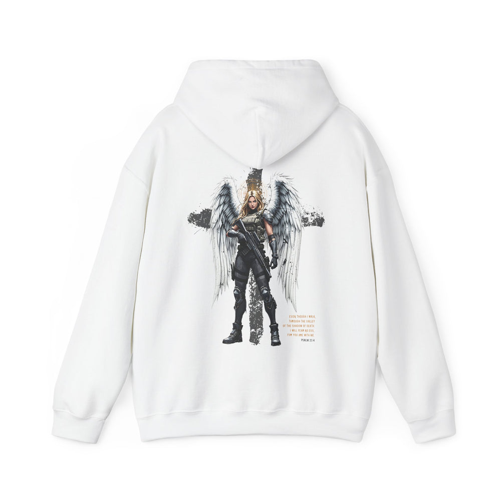 FEMALE ARCHANGEL PSALM 23:4 HOODIE