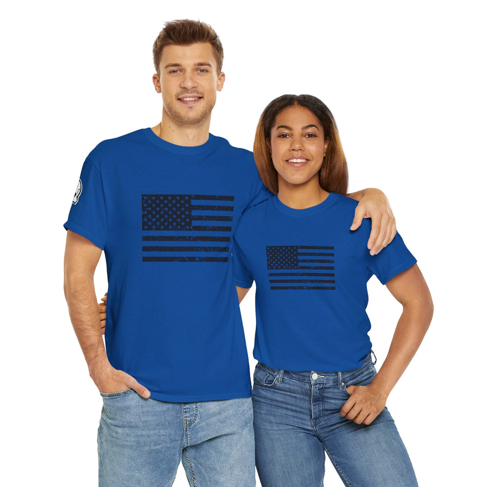 USA GRUNGE FLAG T SHIRT