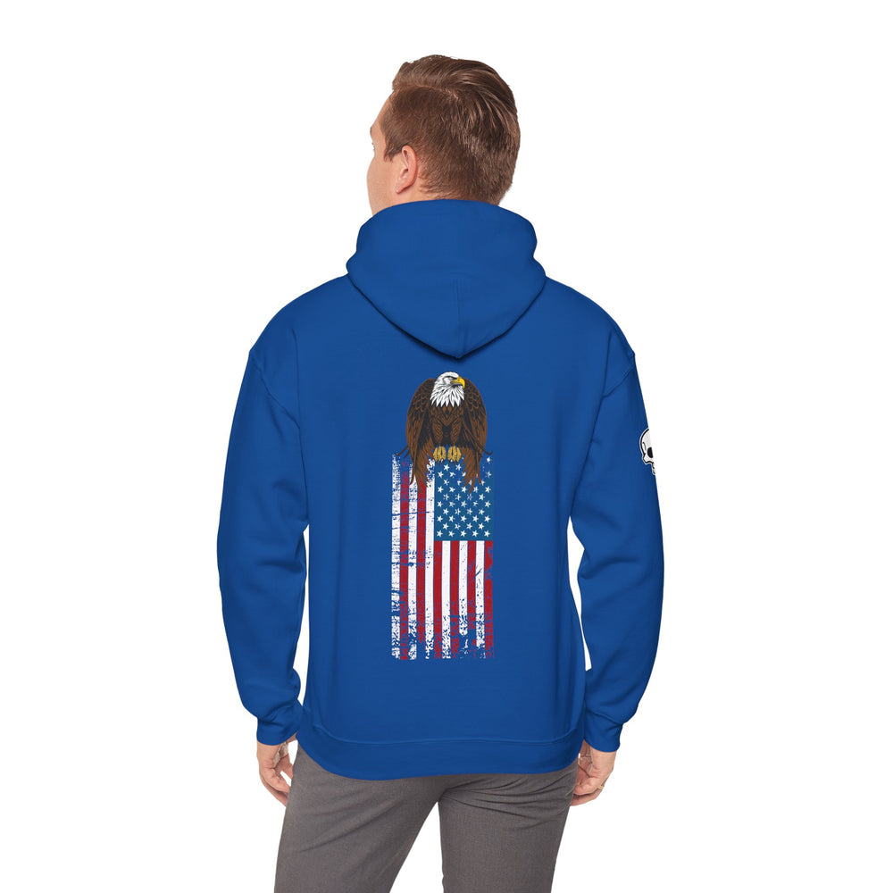 EAGLE USA FLAG HOODIE