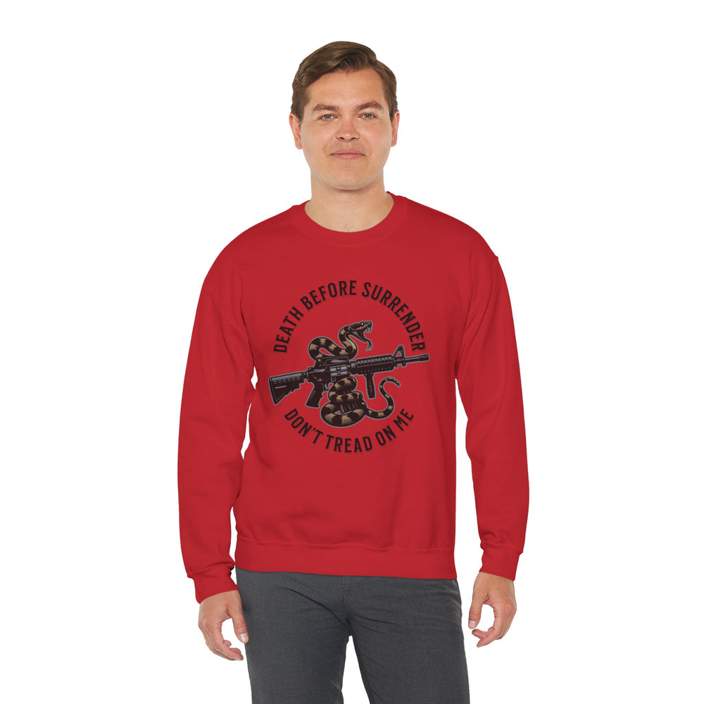 COLOR DEATH BEFORE SURRENDER SWEATSHIRT