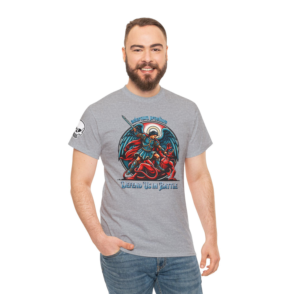 DEFEND US IN BATTLE T SHIRT