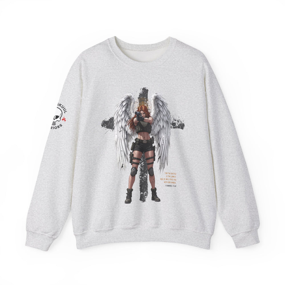 FEMALE ARCHANGEL 1 SAMUEL 17:47 SWEATSHIRT