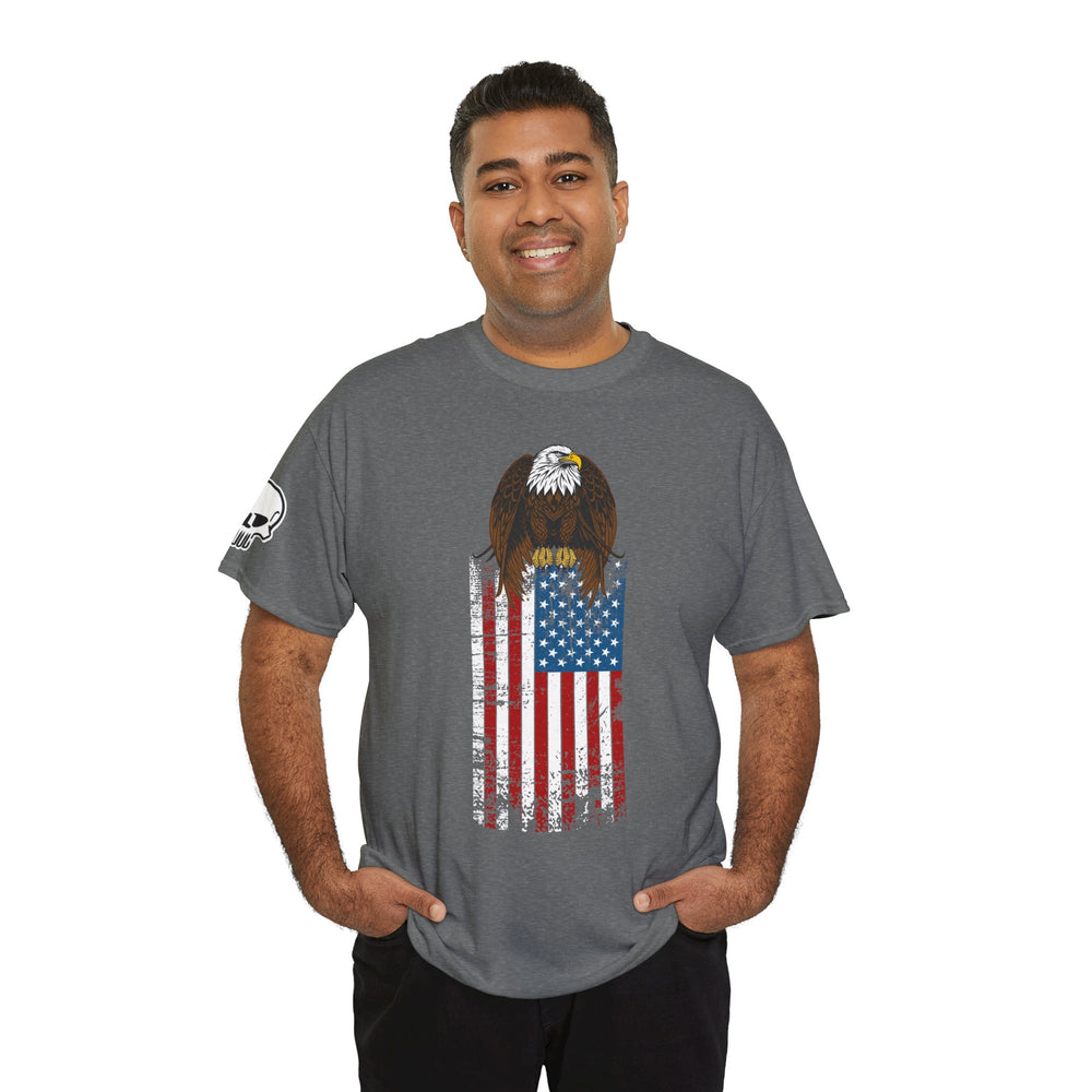 EAGLE USA FLAG T SHIRT