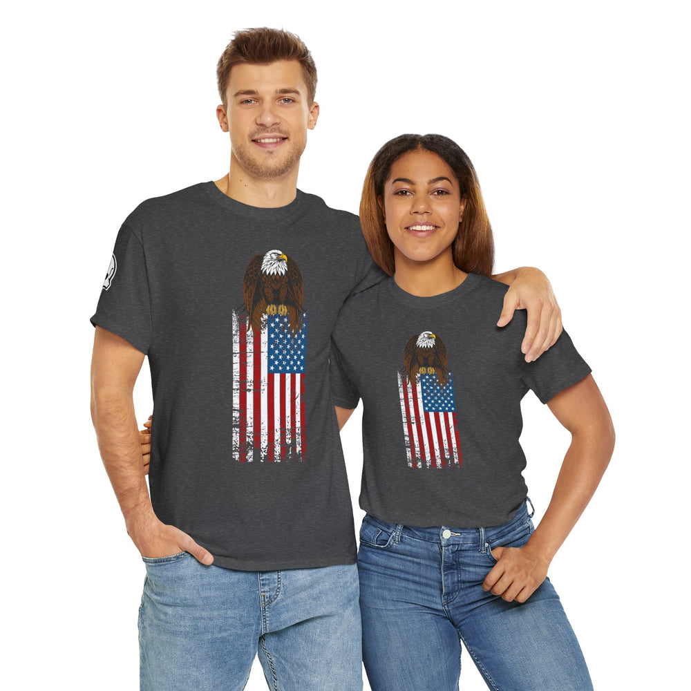 EAGLE USA FLAG T SHIRT