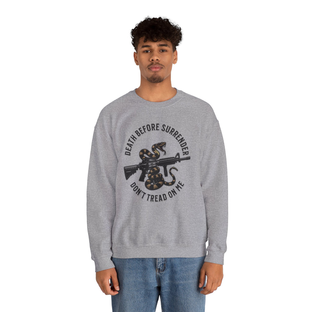 COLOR DEATH BEFORE SURRENDER SWEATSHIRT