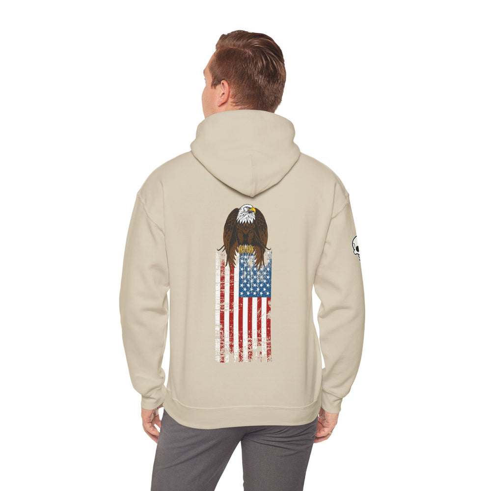 EAGLE USA FLAG HOODIE