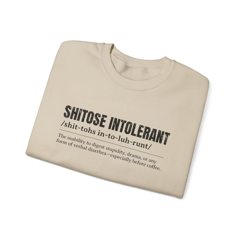 SHITOSE INTOLERANT SWEATSHIRT