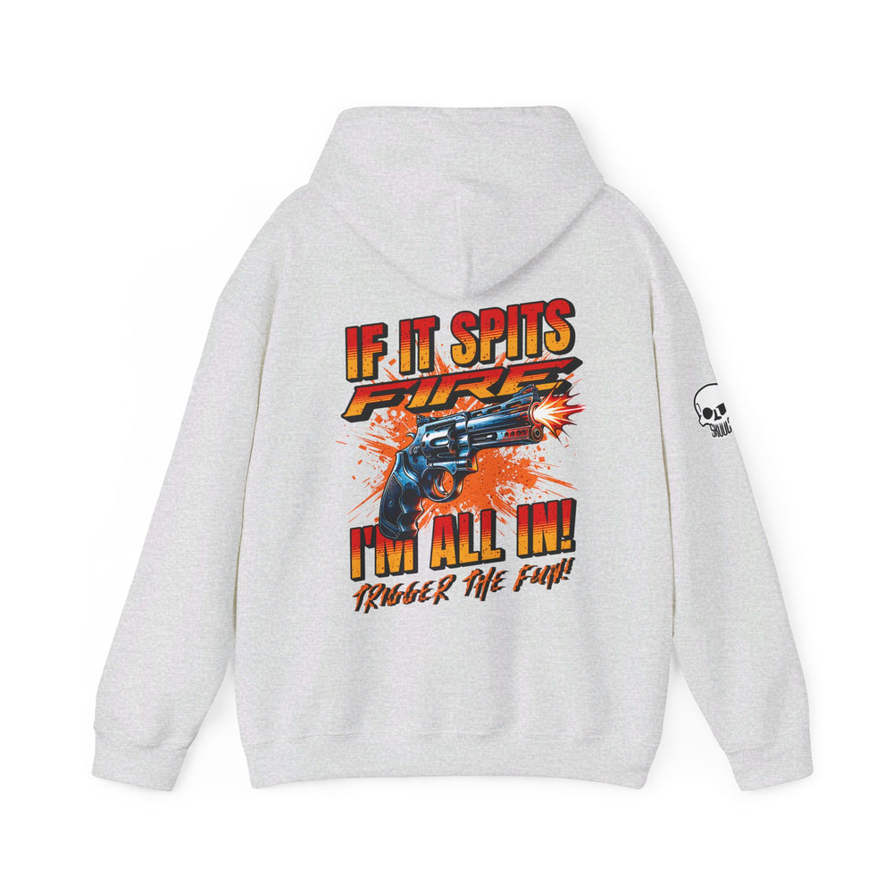 REVOLVER SPITTING FIRE HOODIE