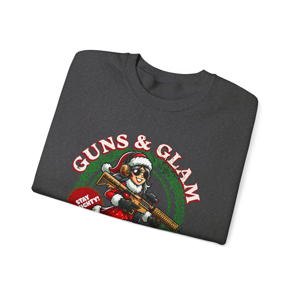 GUNS AND GLAM XMAS SWEATSHIRT