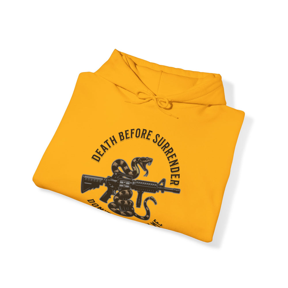 COLOR DEATH BEFORE SURRENDER HOODIE