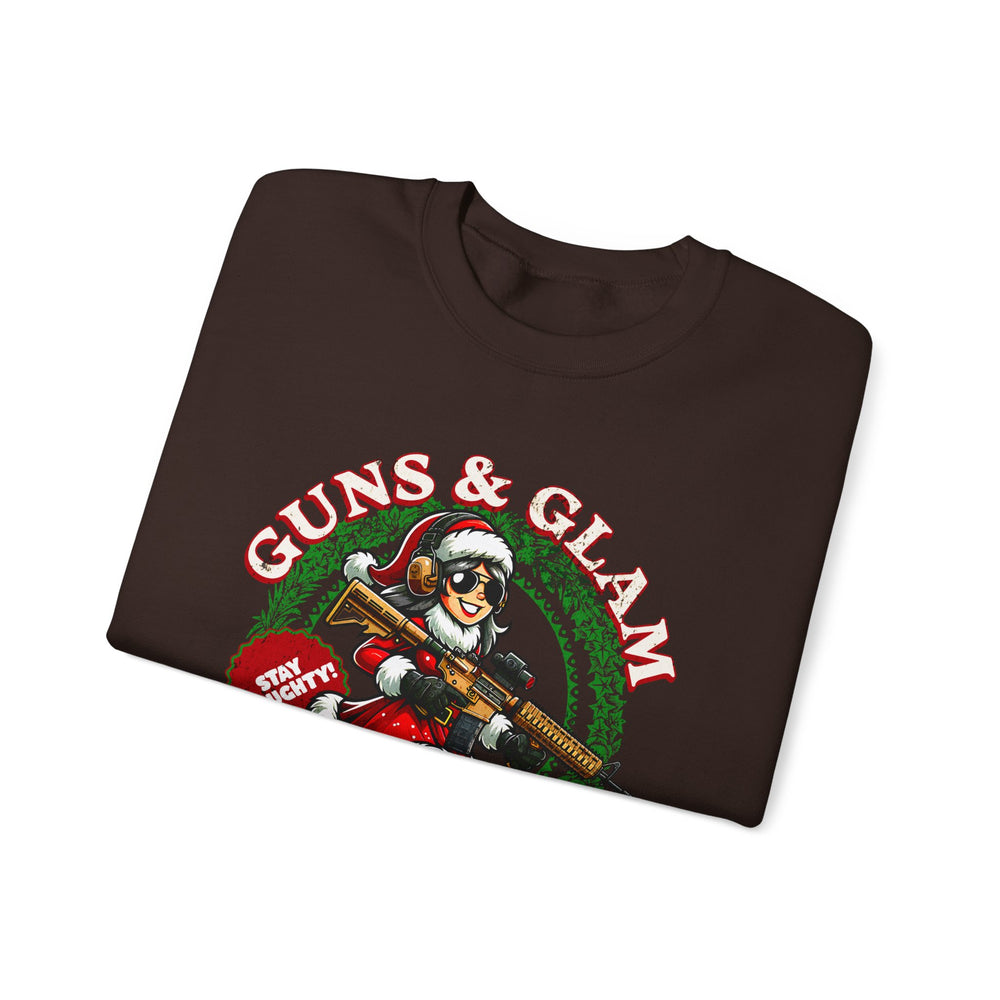 GUNS AND GLAM XMAS SWEATSHIRT