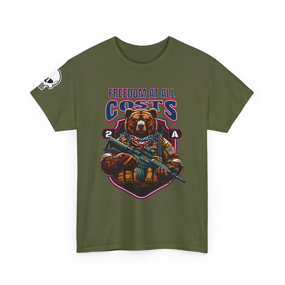 GRIZZLY BEAR FREEDOM T SHIRT