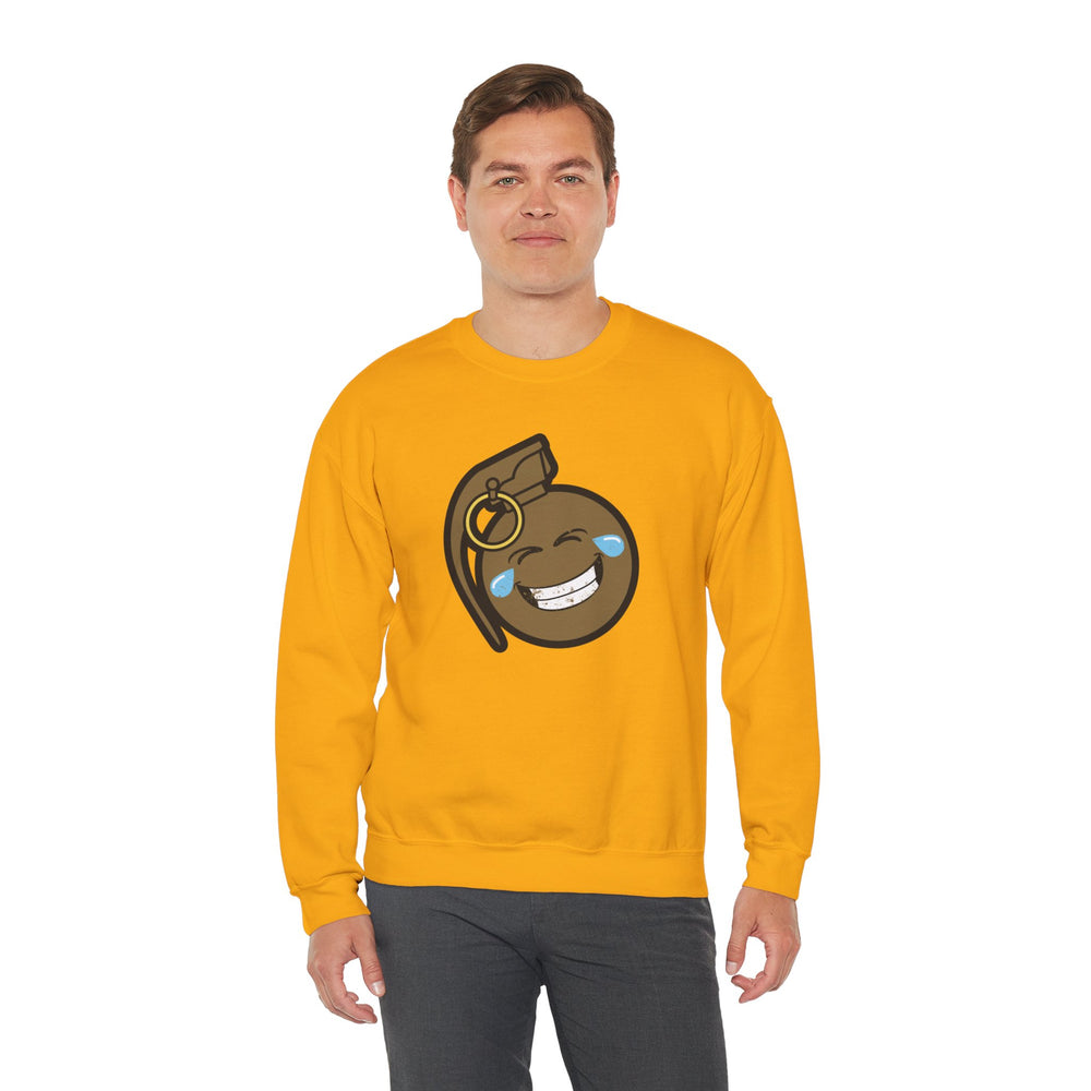 LAUGH BOMB SWEATSHIRT