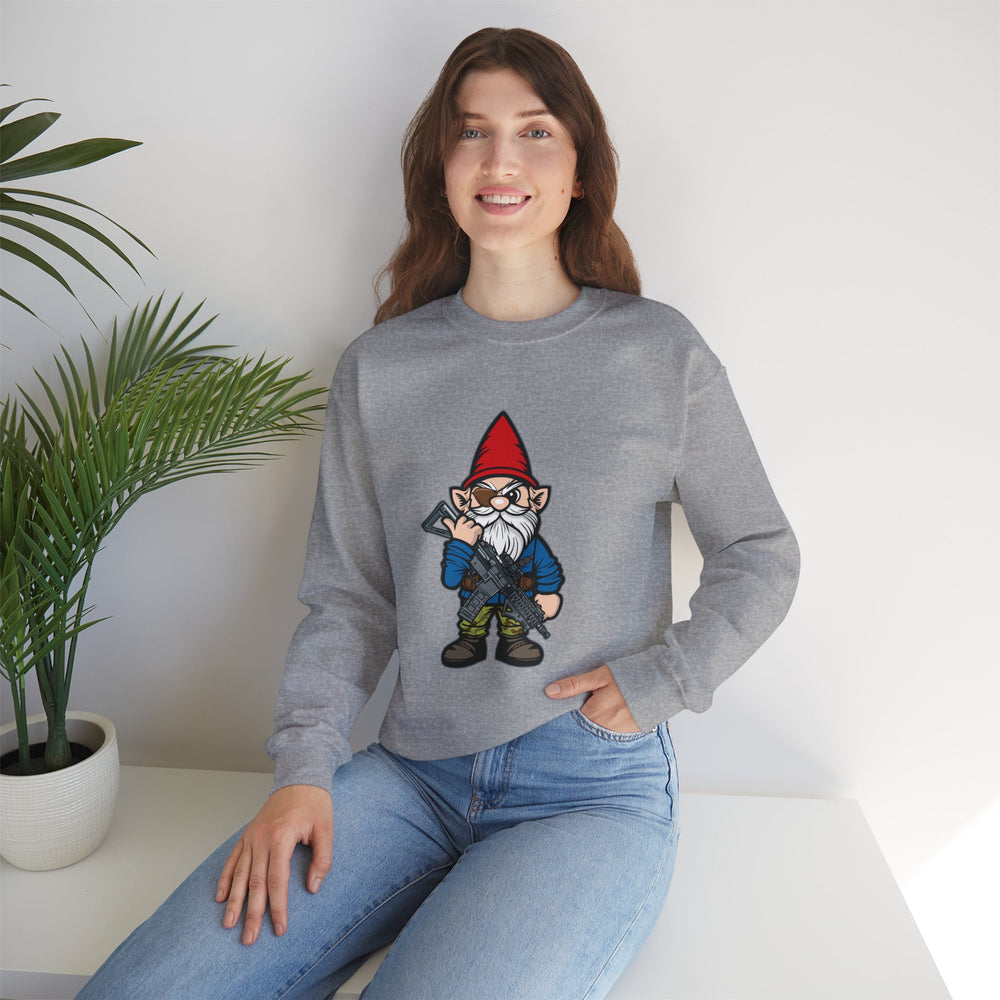 SNAKE GARDEN GNOME SWEATSHIRT