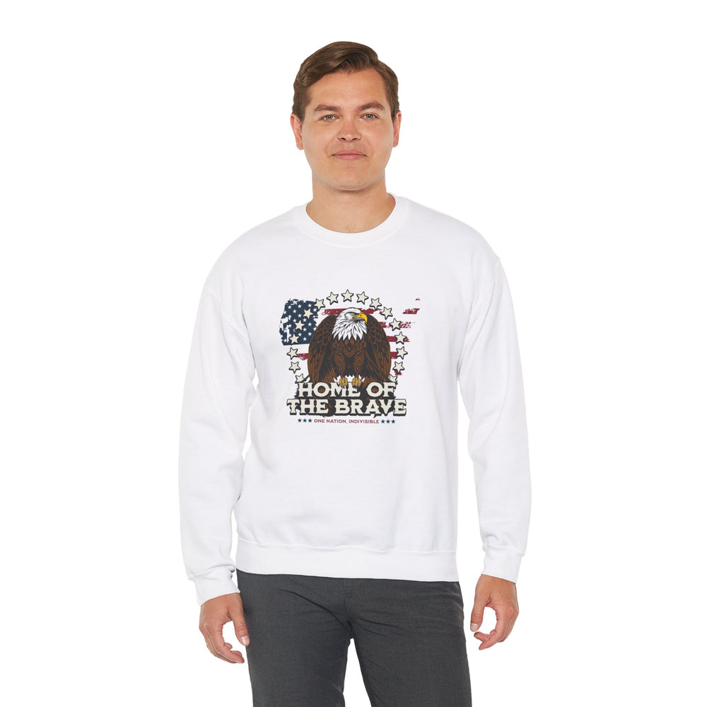 HOME OF THE BRAVE SWEATSHIRT